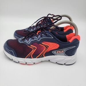 FILA CoolMax Women's Sz 7.5 Blue Purple Athletic Shoes Lace Up Sneakers Running